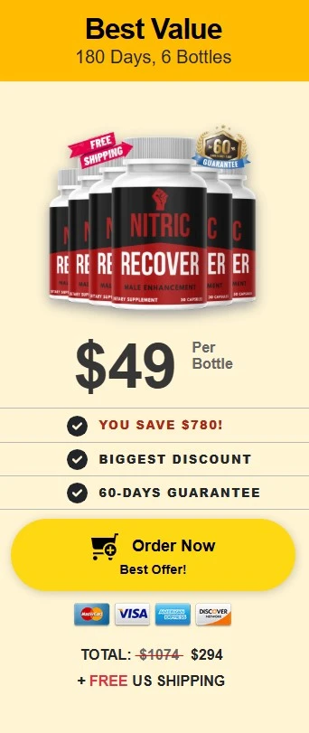 Nitric Recover order